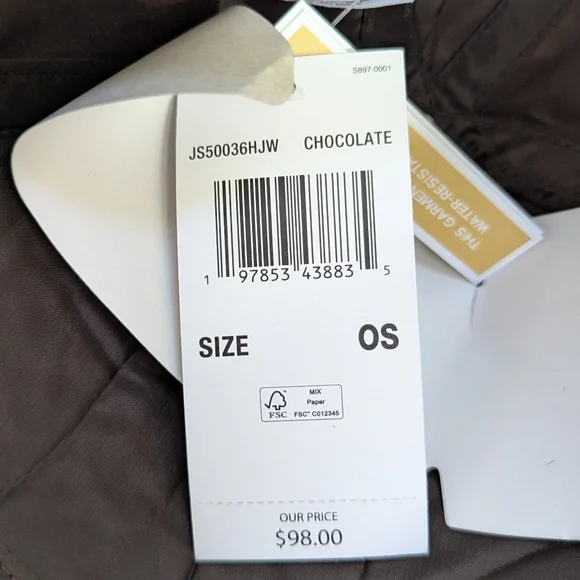 Michael Kors Polka Dot Signature Logo Baseball Hat - Picture 3 of 3